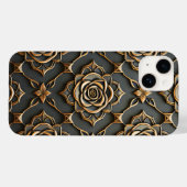 Coques Case-Mate iPhone Rose métallique rustique (Verso (horizontal))