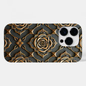 Coques Case-Mate iPhone Rose métallique rustique (Verso (horizontal))