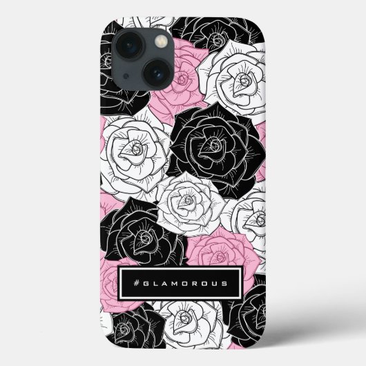 Coques Case-Mate iPhone Rose moderne (Verso)