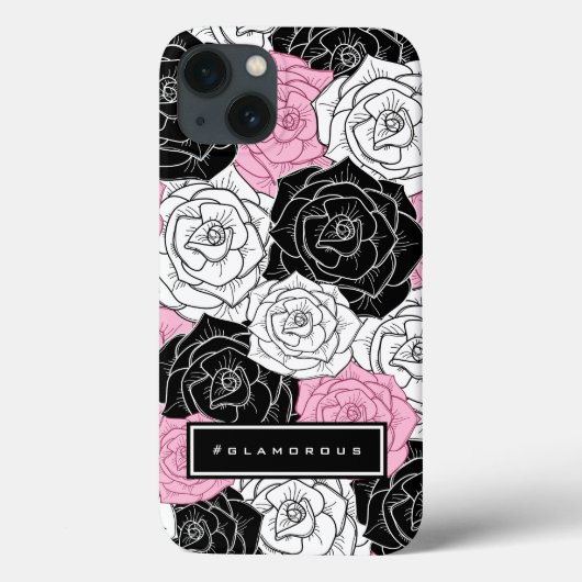 Coques Case-Mate iPhone Rose moderne (Verso)