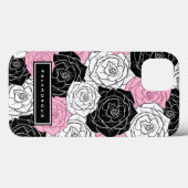 Coques Case-Mate iPhone Rose moderne (Verso (horizontal))