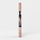 Coques Case-Mate iPhone Rose moderne en or parties scintillant en marbre p (Dos/Droite)