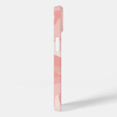 Coques Case-Mate iPhone Rose moderne Gold Blush Pink Camo Motif (Verso / Droite)