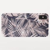 Coques Case-Mate iPhone Rose moderne Gold Tropical Feuille Motif (Dos (Horizontal))