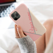 Coques Case-Mate iPhone Rose monochrome élégant