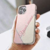 Coques Case-Mate iPhone Rose monochrome élégant