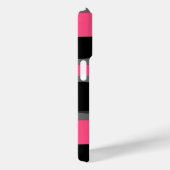 Coques Case-Mate iPhone Rose Noir et Gris (Verso / Droite)
