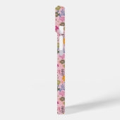 Coques Case-Mate iPhone Rose ombrée moderne en batik (Verso / Gauche)