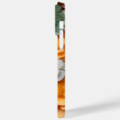 COQUES Case-Mate iPhone ROSE ORANGE VERT BLANC 3D REGARDER BEGONIA FLEURS (Verso / Gauche)