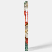 COQUES Case-Mate iPhone ROSE ORANGE VERT BLANC 3D REGARDER BEGONIA FLEURS (Verso / Gauche)