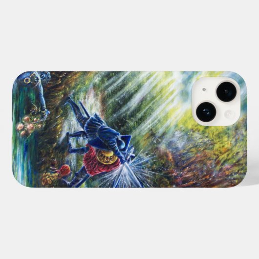 Coques Case-Mate iPhone ROSE OUBLIÉ combattant les chevaliers, l'argent et (Verso (horizontal))