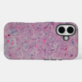 Coques Case-Mate iPhone Rose Pâle Aquarelle Abstraite  (Verso (horizontal))