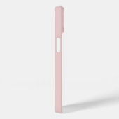 Coques Case-Mate iPhone Rose Pâle avec Nom iPhone 14 (Verso / Droite)