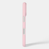 Coques Case-Mate iPhone Rose Pâle Grandes Initiales Monogramme Simple Mini (Verso / Droite)