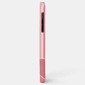 Coques Case-Mate iPhone Rose Pâle Personnalisée Légèrement Rose Printemps (Dos/Gauche)