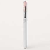 Coques Case-Mate iPhone Rose Parties scintillant or  gouttes étincelles Ma (Dos/Gauche)