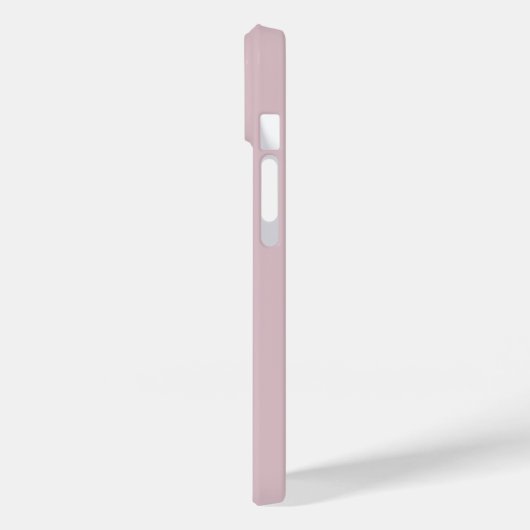 Coques Case-Mate iPhone Rose pastel solide (Verso / Gauche)