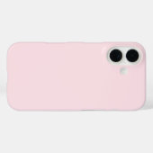 Coques Case-Mate iPhone Rose pastel uni  (Verso (horizontal))