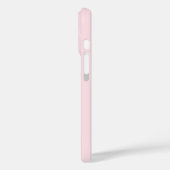 Coques Case-Mate iPhone Rose pastel uni  (Verso / Gauche)