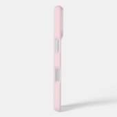 Coques Case-Mate iPhone Rose pastel uni  (Verso / Droite)