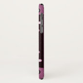 Coques Case-Mate iPhone Rose personnalisé par bande de mélange (Dos/Gauche)