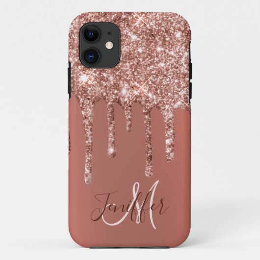 Coques Case-Mate iPhone Rose personnalisé Parties scintillant Gold Drivers (Dos)