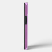 Coques Case-Mate iPhone Rose Personnalisé Rayé Vertical Gris (Verso / Droite)