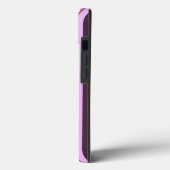Coques Case-Mate iPhone Rose Personnalisé Rayé Vertical Gris (Verso / Gauche)