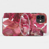 Coques Case-Mate iPhone Rose Petal rose romantique Personnalisé (Dos (Horizontal))