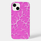 Coques Case-Mate iPhone Rose Pink Branch Design iPhone Case (Verso)