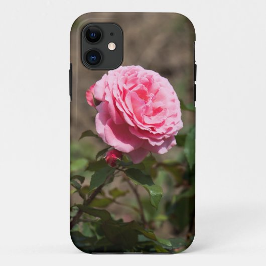 Coques Case-Mate iPhone rose pink rouge bourgeons rouges (Dos)