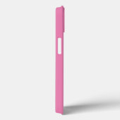 Coques Case-Mate iPhone rose pois rose feuilles ajouter votre propre texte (Verso / Droite)