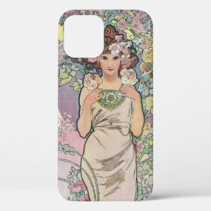 Case-Mate iPhone Case Rose (Quatre Fleurs), Alphonse Mucha