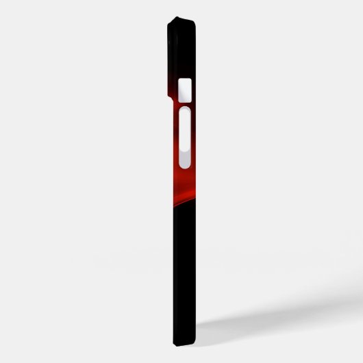 COQUES Case-Mate iPhone ROSE RED FRACTAL (Verso / Gauche)