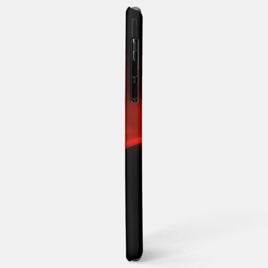 COQUES Case-Mate iPhone ROSE RED FRACTAL (Dos/Gauche)