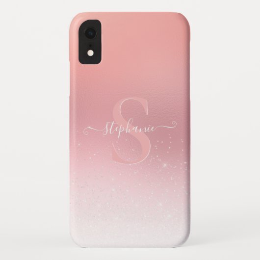 Coques Case-Mate iPhone Rose rose brillant Parties scintillant étincelle M (Dos)