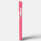 Coques Case-Mate iPhone Rose-rose (couleur solide) (Verso / Gauche)