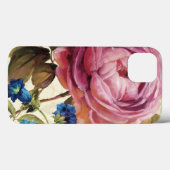 Coques Case-Mate iPhone Rose rose en pleine floraison (Verso (horizontal))