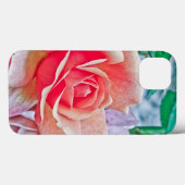 Coques Case-Mate iPhone Rose rose et orange (Verso (horizontal))