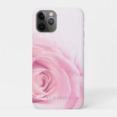 Coques Case-Mate iPhone Rose rose et votre nom (Dos)