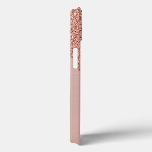 Coques Case-Mate iPhone Rose Rose or Eyelashes gouttes (Verso / Droite)