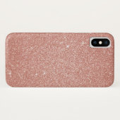 Coques Case-Mate iPhone Rose Rose Parties scintillant or et Sparkle Bling (Dos (Horizontal))