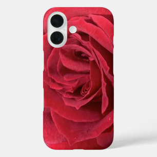 Coques iPhone 16 Rose rouge