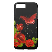 Coques Case-Mate iPhone Rose rouge (Dos)