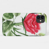 Coques Case-Mate iPhone Rose rouge (Dos (Horizontal))