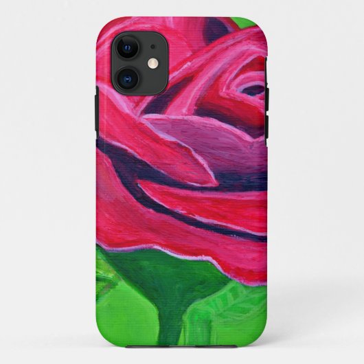 Coques Case-Mate iPhone Rose rouge (Dos)