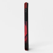 Coques Case-Mate iPhone Rose rouge de près (Dos/Gauche)