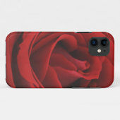 Coques Case-Mate iPhone Rose rouge en fleurs (Dos (Horizontal))