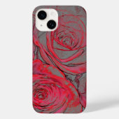 Coques Case-Mate iPhone Rose rouge moderne (Verso)