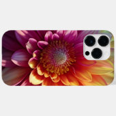 Coques Case-Mate iPhone Rose Rouge Orange Jaune Violet Dahlia Fleur (Verso (horizontal))
